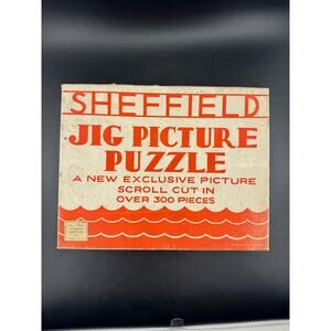 Vintage Sheffield Jig Puzzle - The Old Homestead